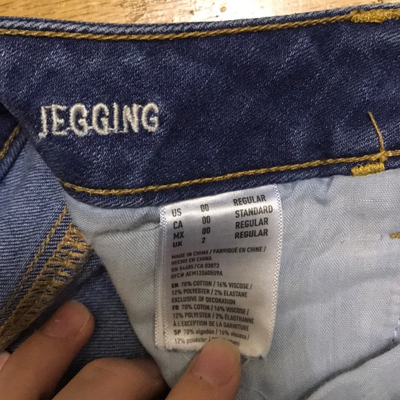 American eagle jeggings in good condition - Picture 3 of 3